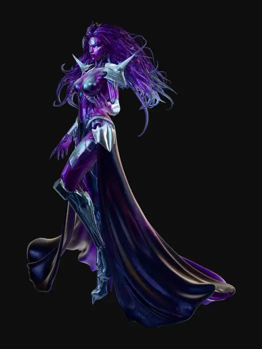 3D model for Neon Valkyrie