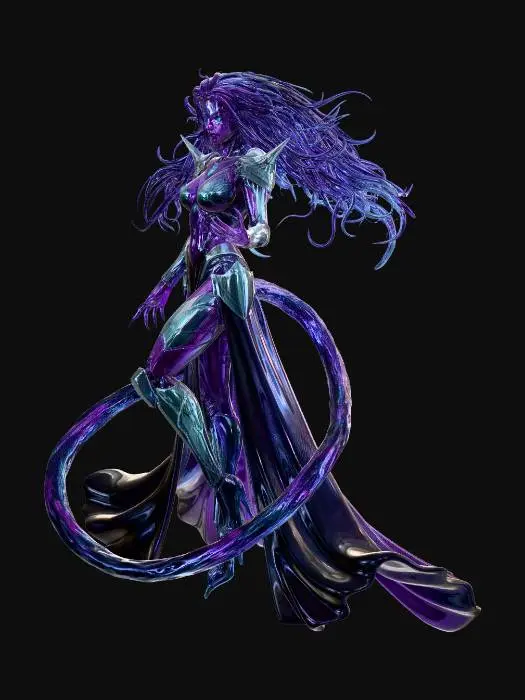 3D model for Neon Valkyrie