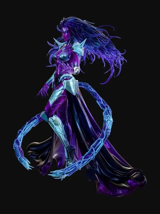 3D model for Neon Valkyrie