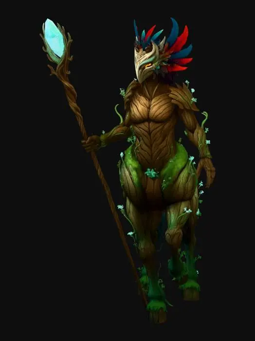 3D model for Verdant Sentinel