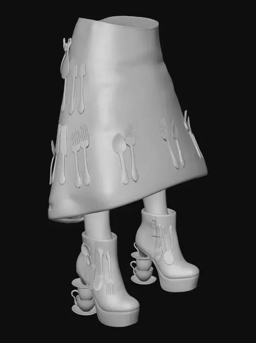 3D model for Cutlery Couture