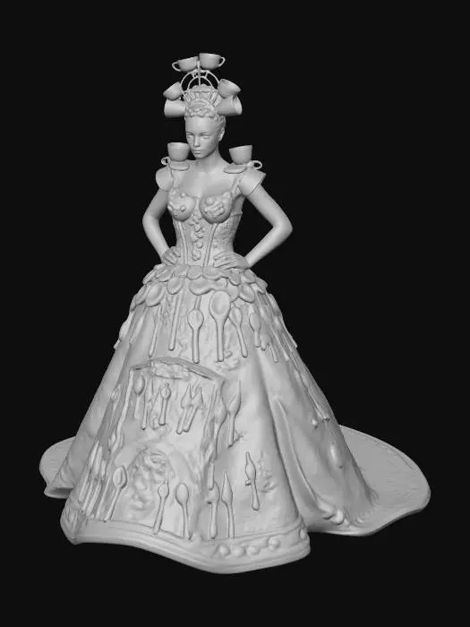 3D model for Cutlery Couture