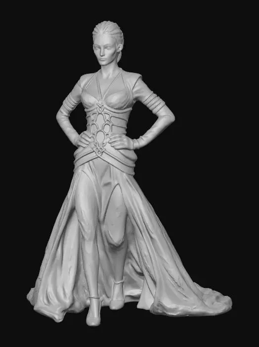 3D model for Crimson Empress