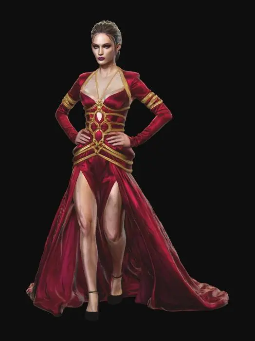 3D model for Crimson Empress
