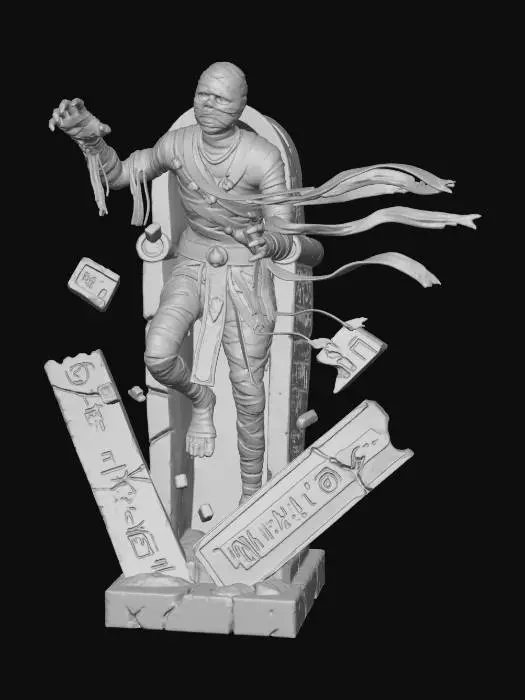 3D model for Rise of the Tomb Guardian