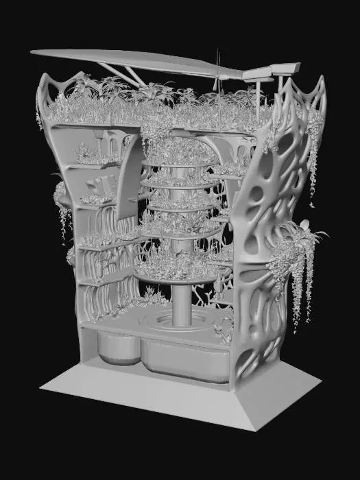 3D model for Verdant Arcology