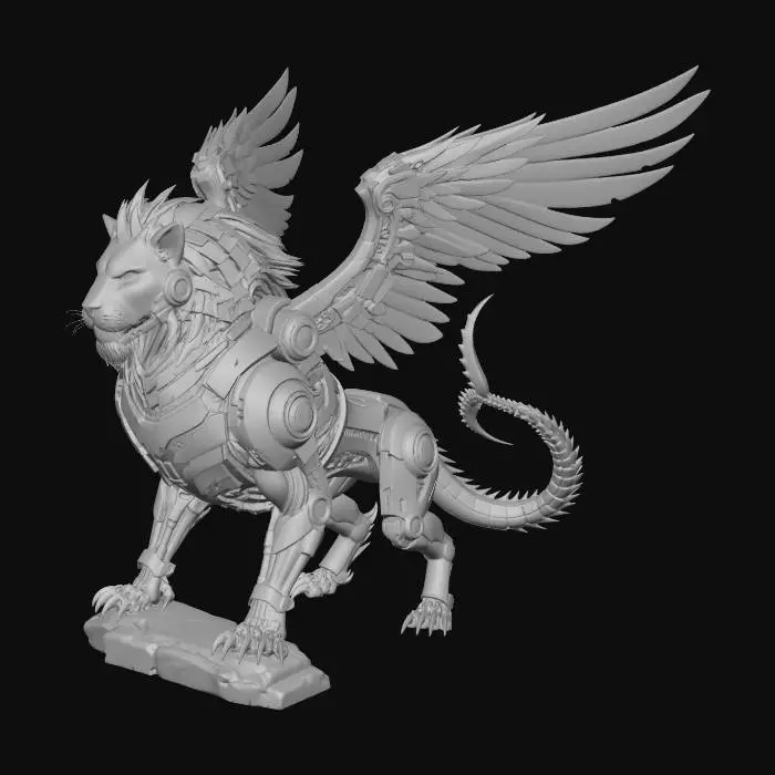 3D model for Neon Winged Colossus