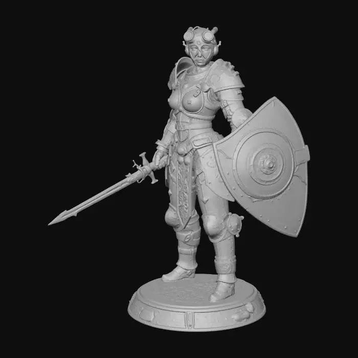 3D model for Iron Dawn Sentinel