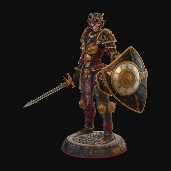 3D model for Iron Dawn Sentinel