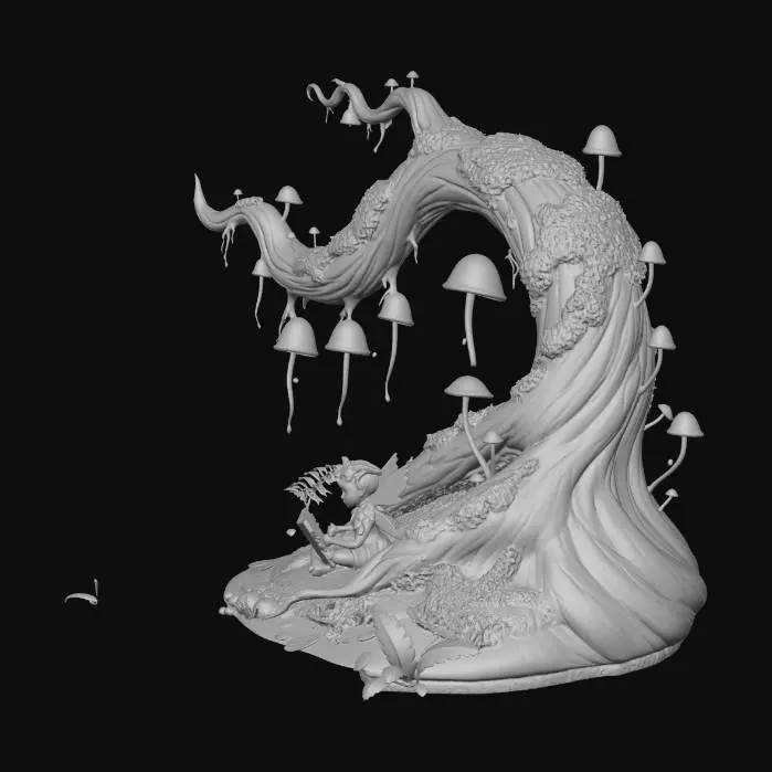 3D model for Under the Luminescent Arch