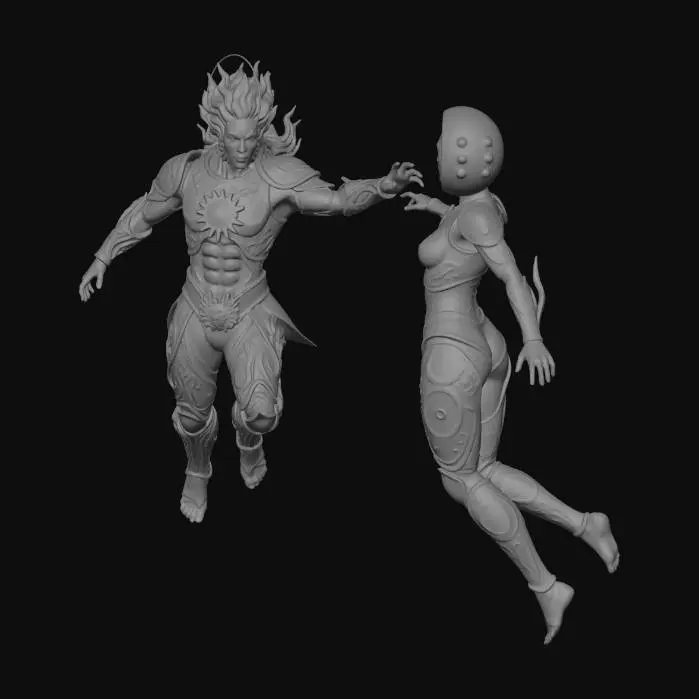 3D model for Eclipse of the Celestial Guardians