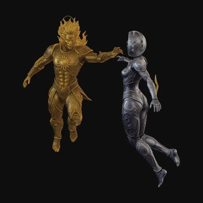 3D model for Eclipse of the Celestial Guardians