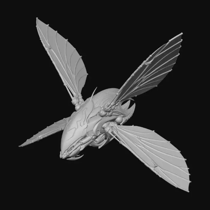 3D model for Glasswing Automaton