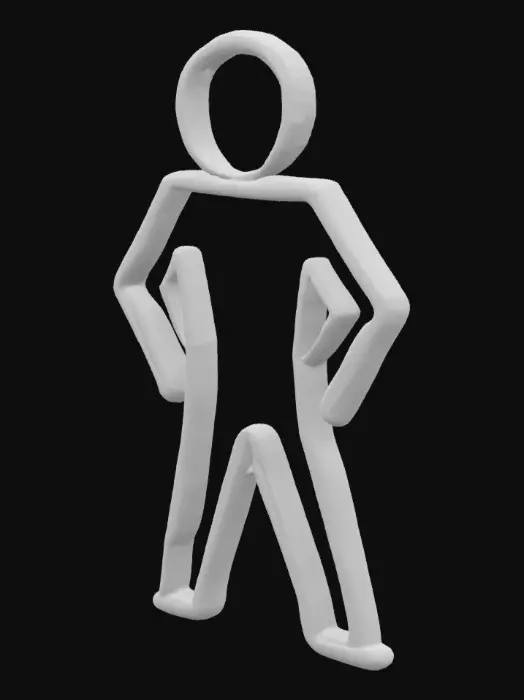 3D model for Empowered Figure