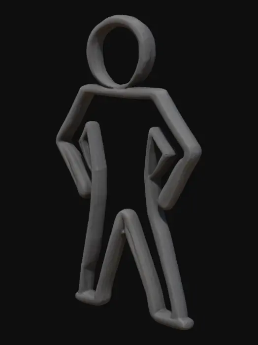 3D model for Empowered Figure