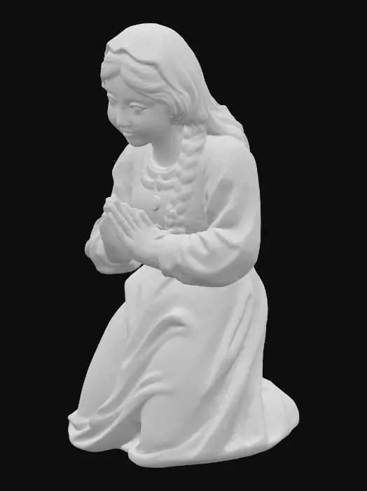 3D model for Praying Figurine