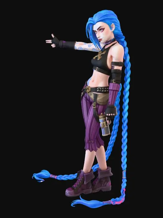 3D model for Jinx 03