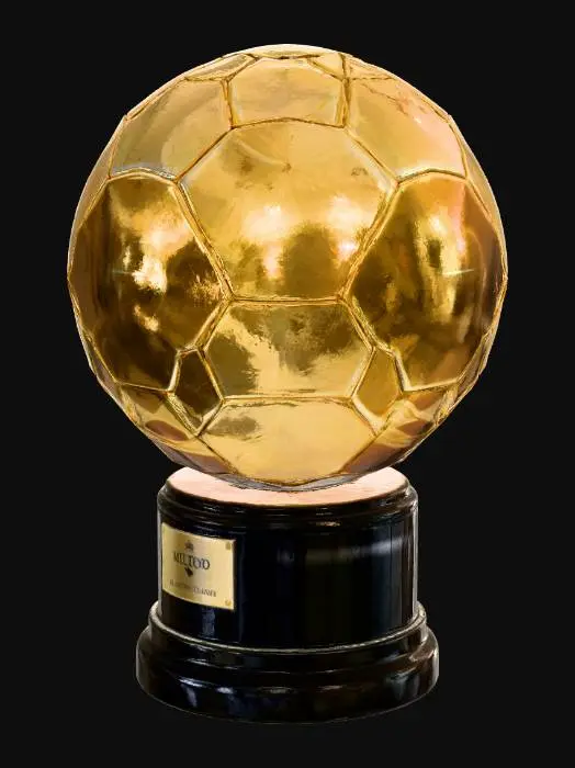 3D model for Golden Trophy Display
