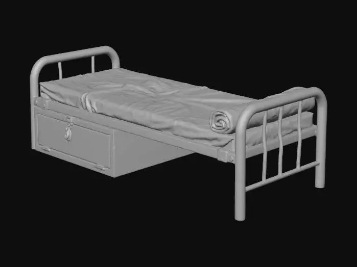 3D model for Bed