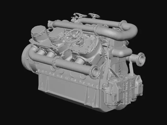 3D model for Engine