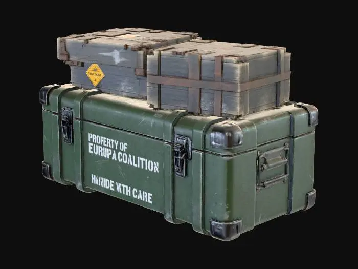 3D model for Cargo Crates