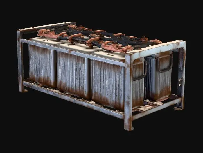 3D model for Industrial Battery Box