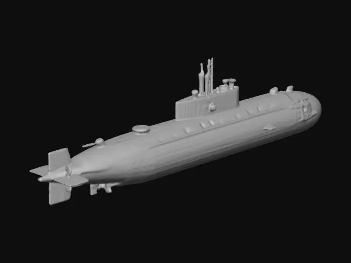 3D model for submarine