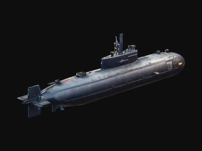 3D model for submarine