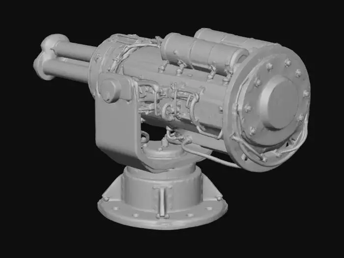 3D model for Coilgun Turret