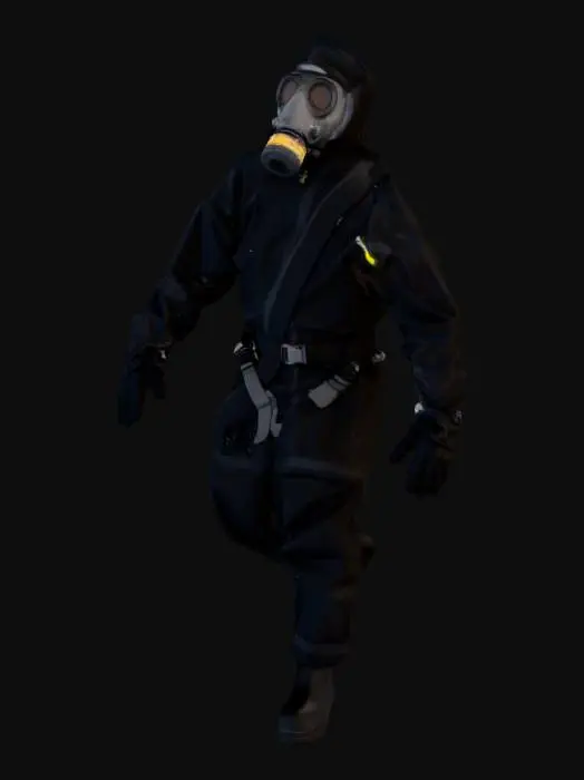 3D model for Biohazard Suit