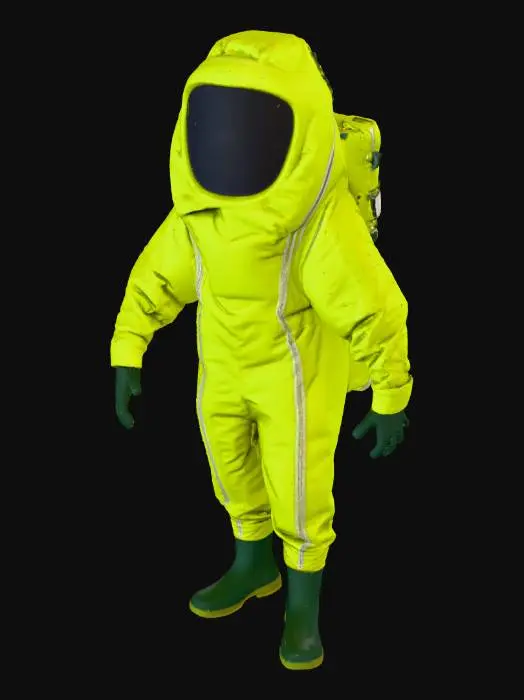 3D model for Biohazard Preparedness Suit