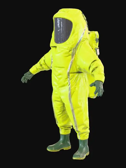 3D model for Biohazard Preparedness Suit