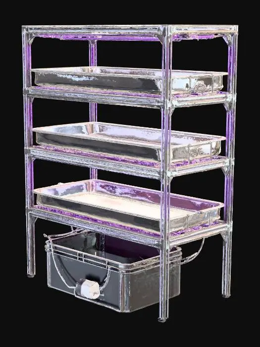 3D model for Hydroponic Vertical Garden Unit