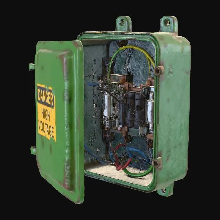 3D model for High Voltage Box