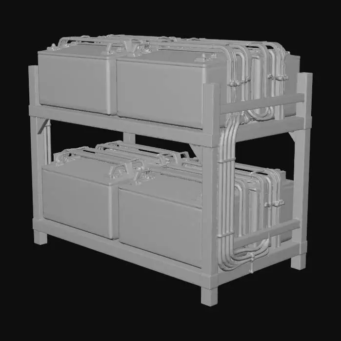 3D model for Battery Rack System