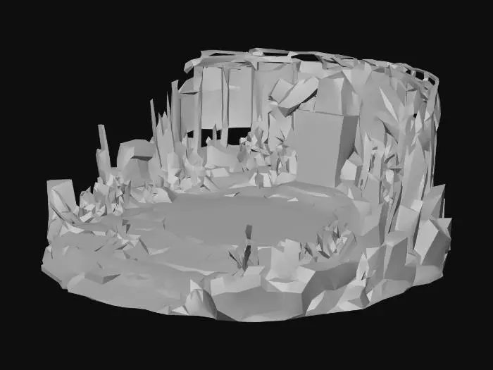3D model for Enchanted Grotto
