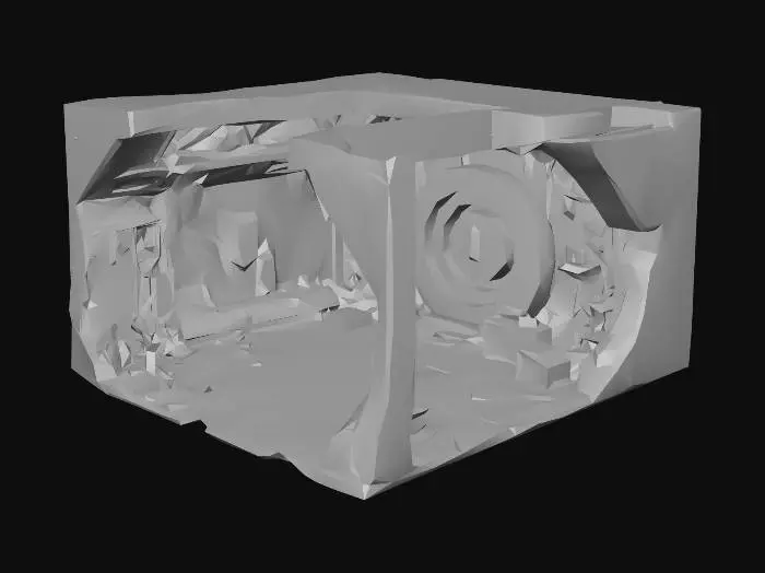 3D model for Ethereal Oasis