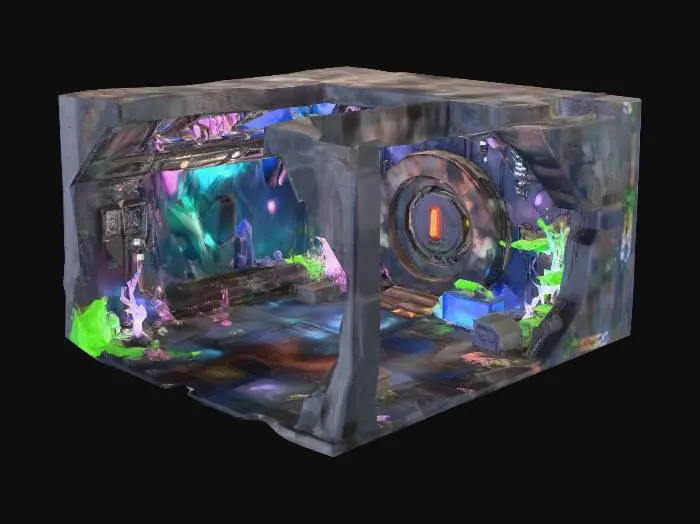 3D model for Ethereal Oasis