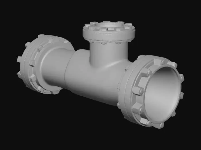 3D model for Colorful Pipe Graffiti