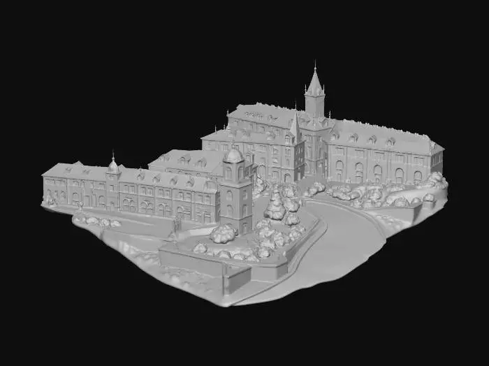 3D model for Hilltop Castle