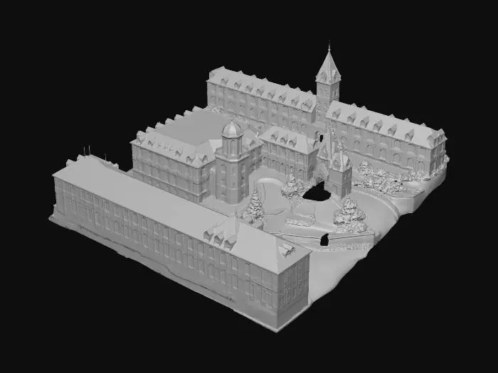 3D model for Hilltop Castle