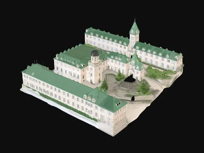 3D model for Hilltop Castle