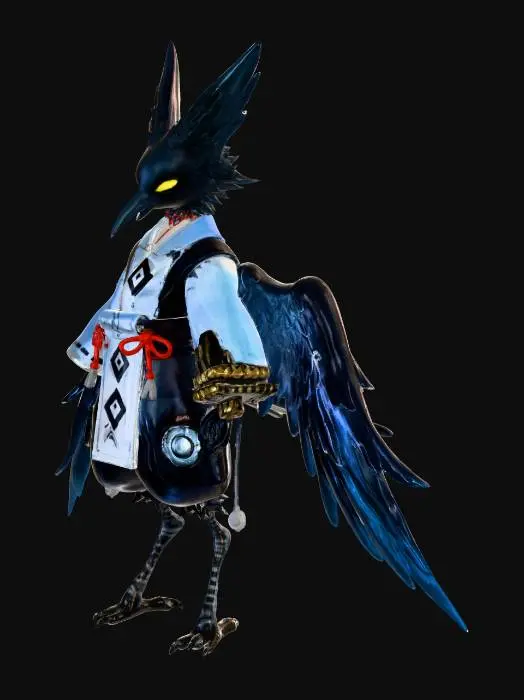 3D model for Raven Shaman Guardian