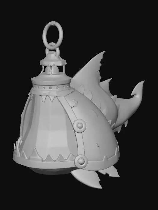 3D model for Shark Lantern