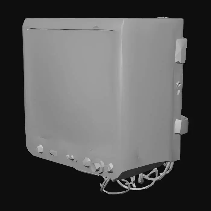 3D model for Retro Cosmic Monitor