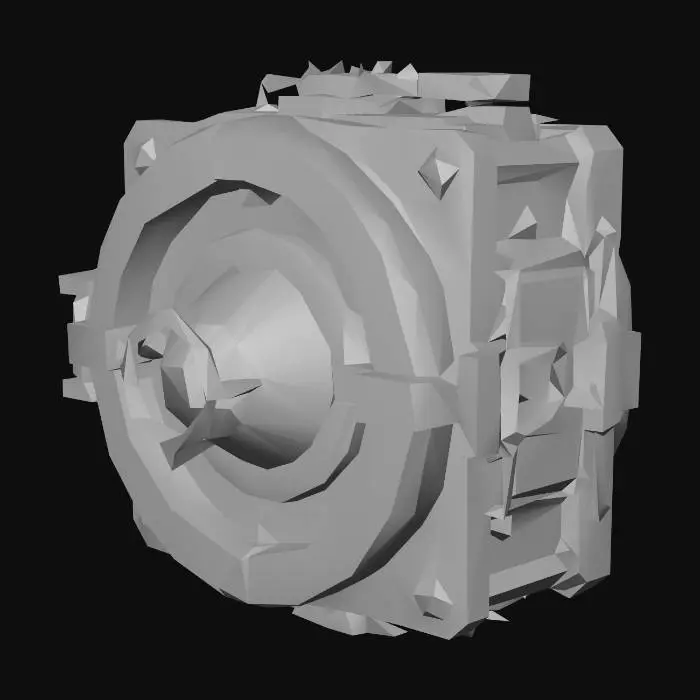 3D model for Portal to the Abyss