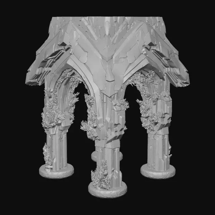 3D model for Echoing Abyss Portal