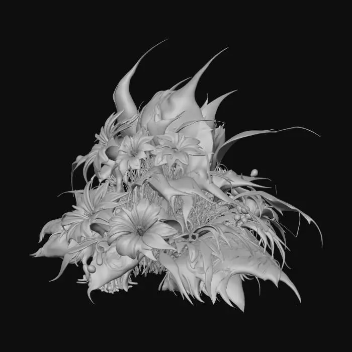 3D model for Nebula Bloom