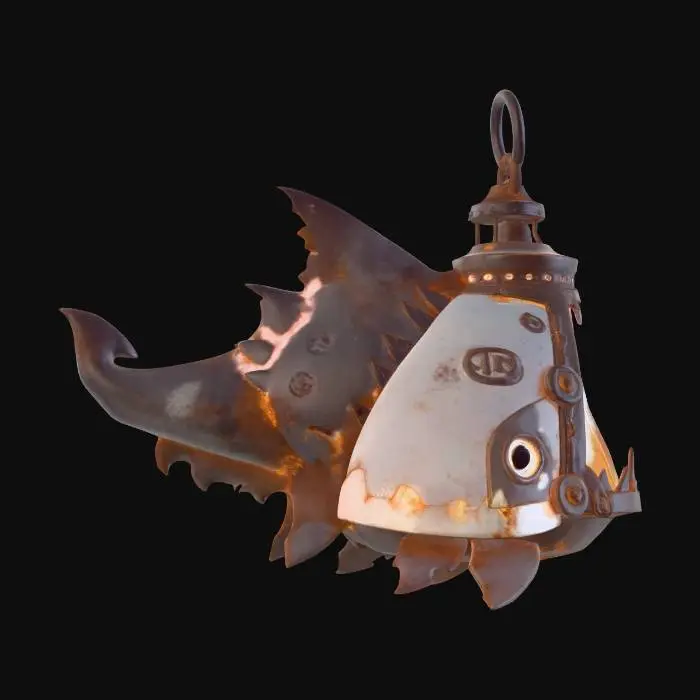 3D model for Shark Lantern