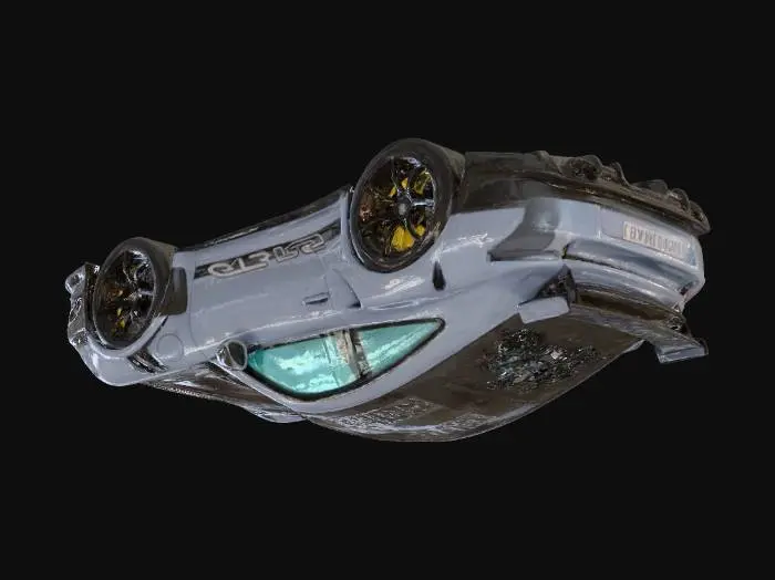 3D model for Damaged GT3 RS